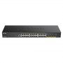 D-Link | Stackable Smart Managed Switch with 10G Uplinks | DGS-1250-28X/E | Web managed | Rackmountable | 10/100 Mbps (RJ-45) po - 2